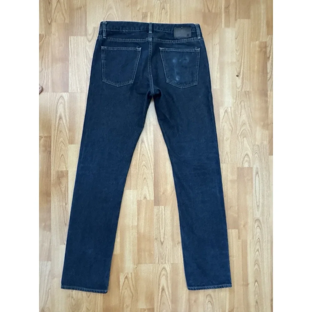 John Varvatos Mens SELVEDGE Indigo Bowery Slim Straight Jeans 31x31 -Labelled 29